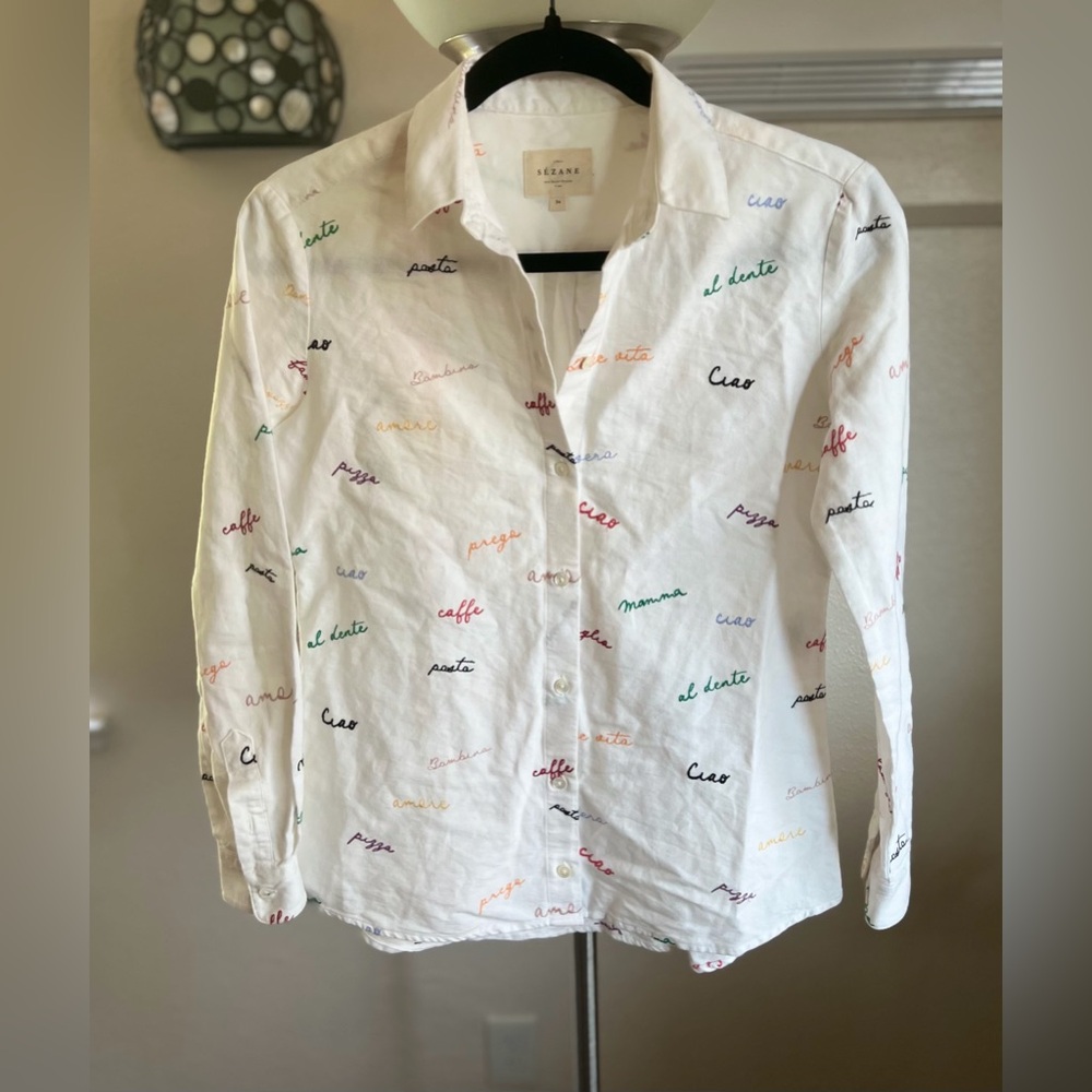 Sezane Ann Button-down